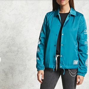 Forever 21 Teal Jacket